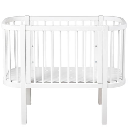 Sebra Seng - Bedside Crib - Classic White