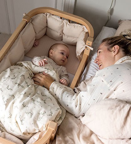 Sebra Seng - Bedside Crib - Træ
