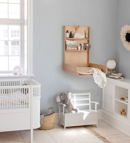 Sebra Puslebord - Væghængt - Træ