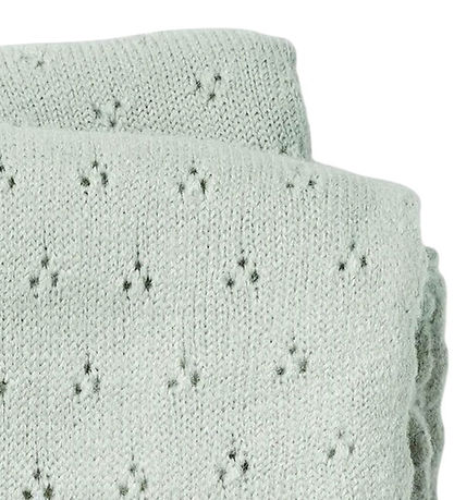 Elodie Details Tæppe - Pointelle Blanket - Mineral Green