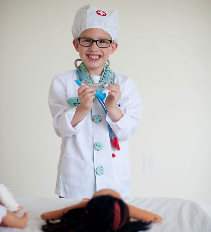 Great Pretenders Udklædning - Doktor - Grøn/Hvid