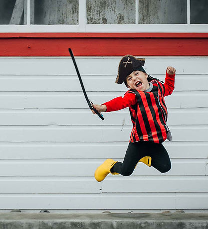 Great Pretenders Udklædning - Pirathat - Sort