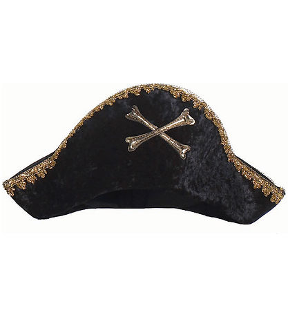 Great Pretenders Udklædning - Pirathat - Sort