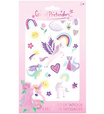 Great Pretenders Tatoveringer - Unicorn - 21 Dele