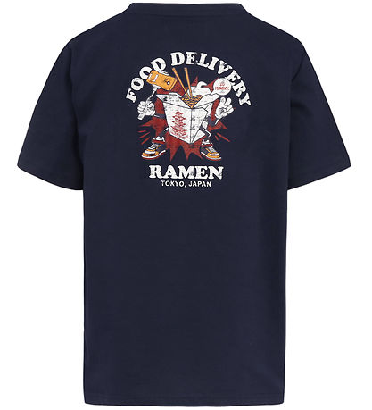 Hound T-shirt - HdAnton - Navy m. Ramen