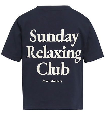 Hound T-Shirt - HdAya - Navy m. Hvid