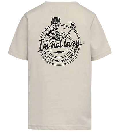 Hound T-Shirt - HdAnton - Light Sand m. Skelet