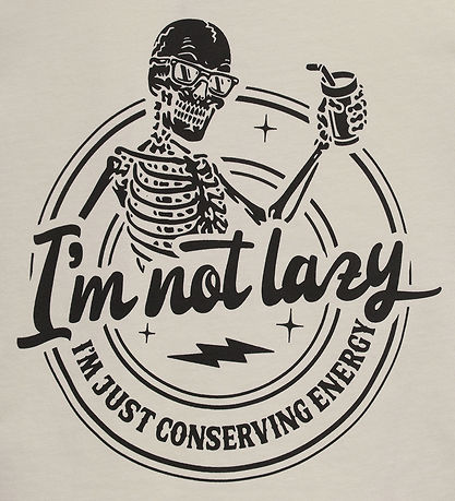 Hound T-Shirt - HdAnton - Light Sand m. Skelet