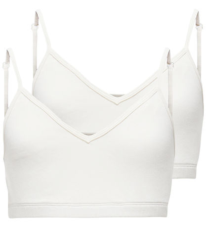 Kids Only BH u. Bøjle - 2-pak - KogLola - Cloud Dancer