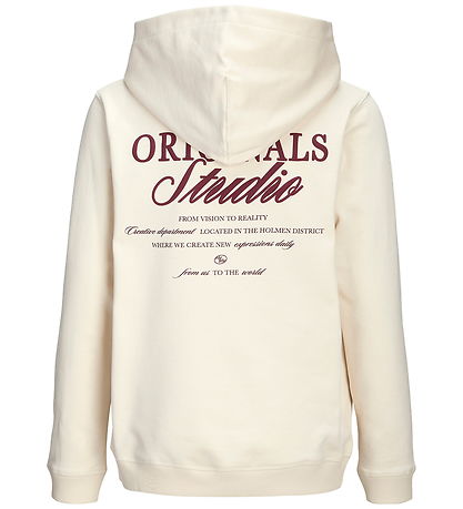 Jack & Jones Hættetrøje - JorNorrebro - Antique White