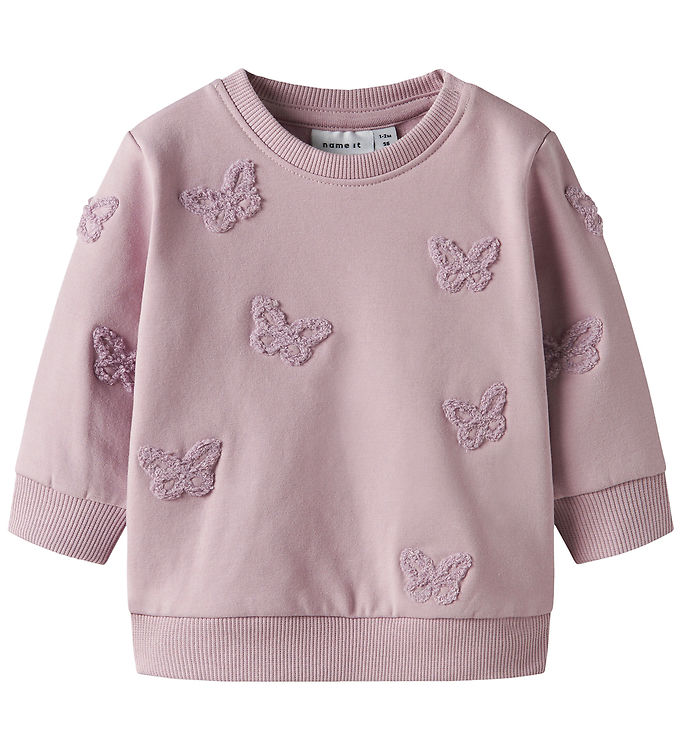 Name It Sweatshirt - NbfBetina - Dawn Pink billede