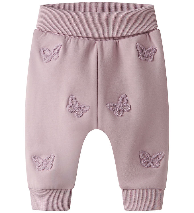 Name It Sweatpants - NbfBetina - Dawn Pink billede