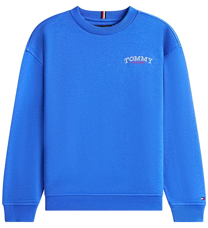 Tommy Hilfiger Sweatshirt - Monotype Graphic - Empire Blue