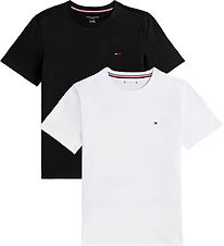 Tommy Hilfiger T-shirt - 2-pak - Black/WhiteBlack