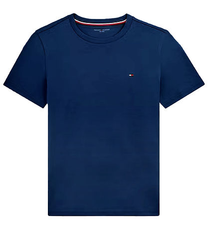 Tommy Hildiger T-shirt - 2-pak - Brisk Blue/Preppy NavyMulti