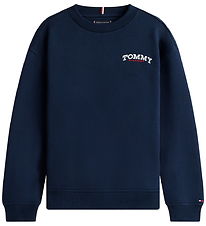 Tommy Hilfiger Sweatshirt - Monotype - Dark Night NavyBlue