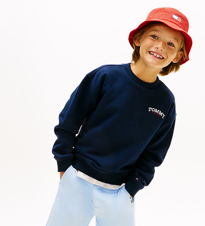 Tommy Hilfiger Sweatshirt - Monotype - Dark Night NavyBlue