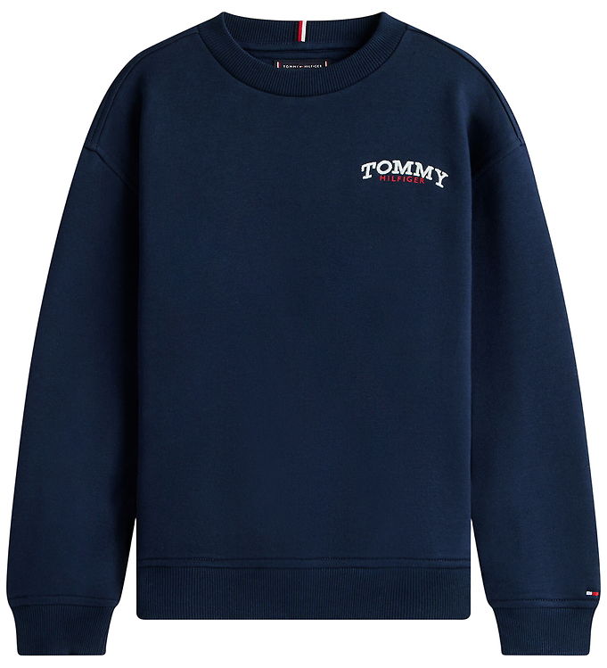 Tommy Hilfiger Sweatshirt - Monotype Graphic - Dark Night Navy