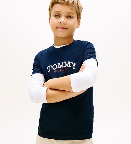 Tommy Hilfiger T-shirt - Monigram - Dark Night NavyBlue