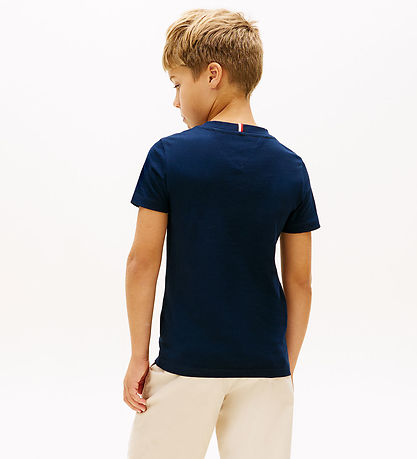 Tommy Hilfiger T-shirt - Monigram - Dark Night NavyBlue