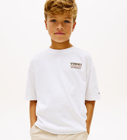 Tommy Hilfiger T-shirt - Basketball - WhiteeWhite