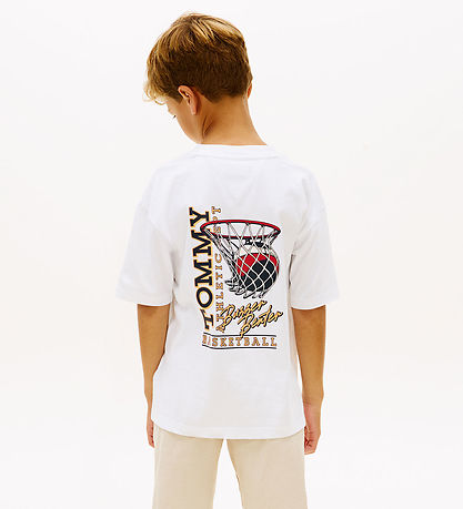 Tommy Hilfiger T-shirt - Basketball - WhiteeWhite