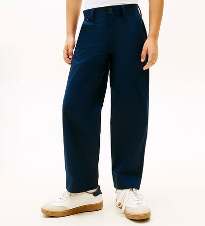 Tommy Hilfiger Bukser - Chino - Dark BlueBlue
