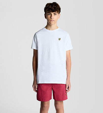 Lyle & Scott Badeshorts - Cranberry