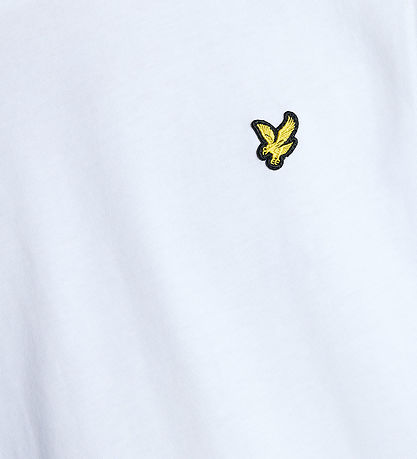 Lyle & Scott T-shirt - Hvid m. Print