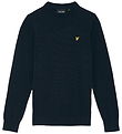 Lyle & Scott Bluse - Strik - Dark Navy