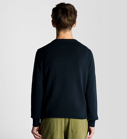 Lyle & Scott Bluse - Strik - Dark Navy