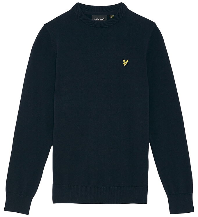 Lyle & Scott Bluse - Strik - Dark Navy
