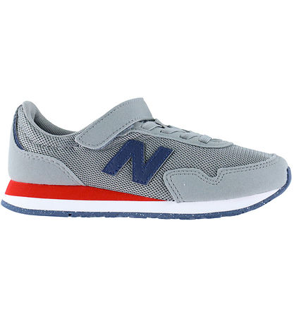 New Balance Sko - 323 - Hook & Loop -  Slate Grey/NB Navy
