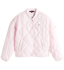Tommy Hilfiger Overgangsjakke - Quiltet - Pearly PinkPink