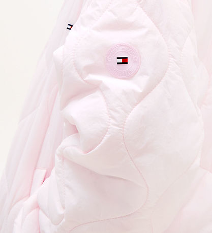 Tommy Hilfiger Overgangsjakke - Quiltet - Pearly PinkPink