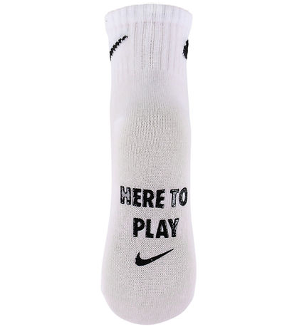 Nike Socks - 3-Pack - Gripper - White