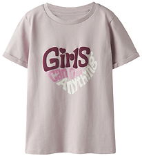 Name It T-shirt - NkfBaria - Lilac Marble