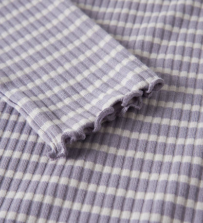 Name It Bluse - NkfVemma - Lavender Gray/Lilac Marble