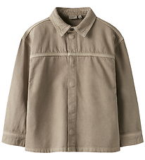 Name It Skjorte - NkmBobby - Chinchilla