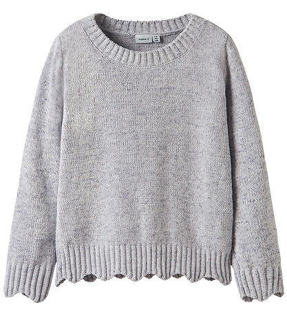 Name It Bluse - Strik - NkfBolinne - Lilac Marble