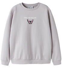Name It Sweatshirt - NkfVenus - Lilac Marble/NY League