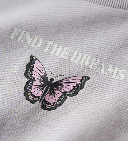 Name It Sweatshirt - NkfVenus - Lilac Marble/NY League