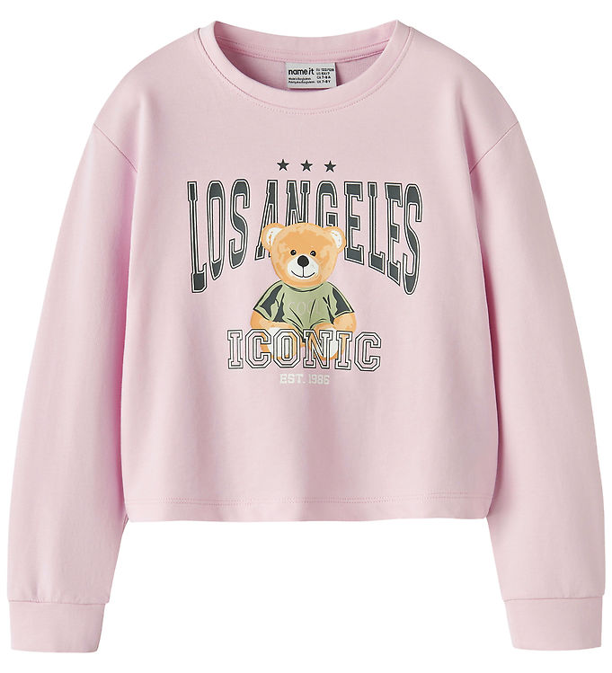 Name It Sweatshirt - Kort - NkfVanita - Pirouette/La Teddy