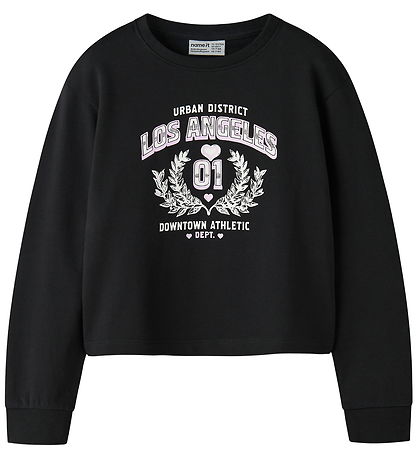 Name It Sweatshirt - NkfVanita - Sort/La District