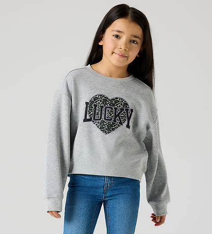 Name It Sweatshirt - NkfBima - Grey Melange