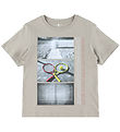 Name It T-shirt - NkmVoto - Vintage Khaki/Tennis