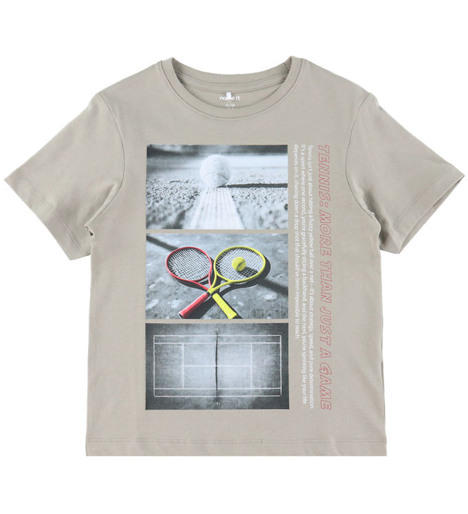 Name It T-shirt - NkmVoto - Vintage Khaki/Tennis