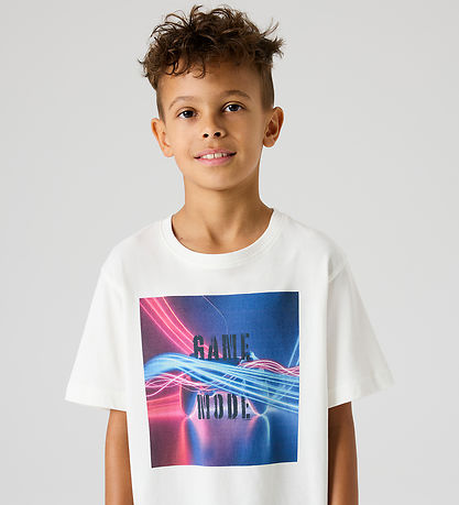 Name It T-shirt - NkmVoto - Cloud Dancer/Game Mode