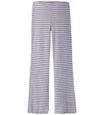 Name It Bukser - Rib - Flare - NkfVemma - Lavender Gray/Lilac Ma