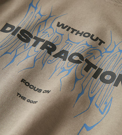 Name It Sweatshirt - NkmByron - Vintage Khaki